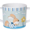 sigikid Beker Melamine Konijn Blauw