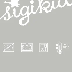 sigikid Schaaltje Melamine Konijn Blauw