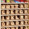 Small Foot Lettertrein Letters Natuurlijk