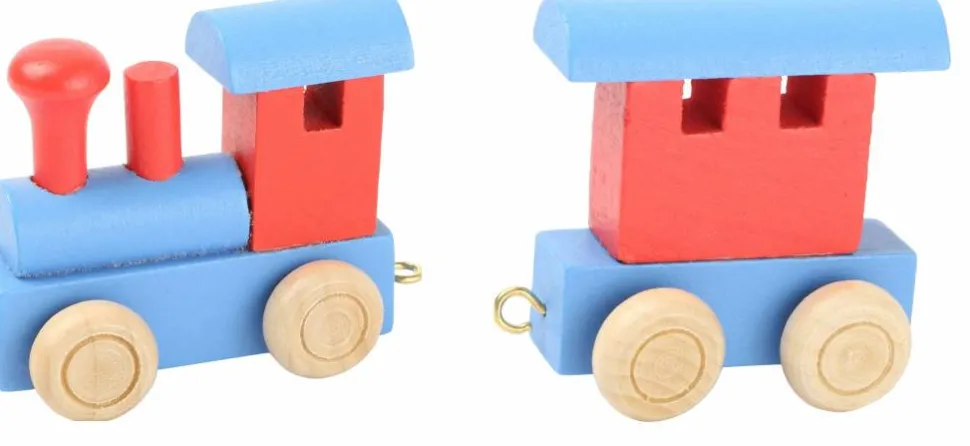 Small Foot Lettertrein Letters Gekleurd Hout