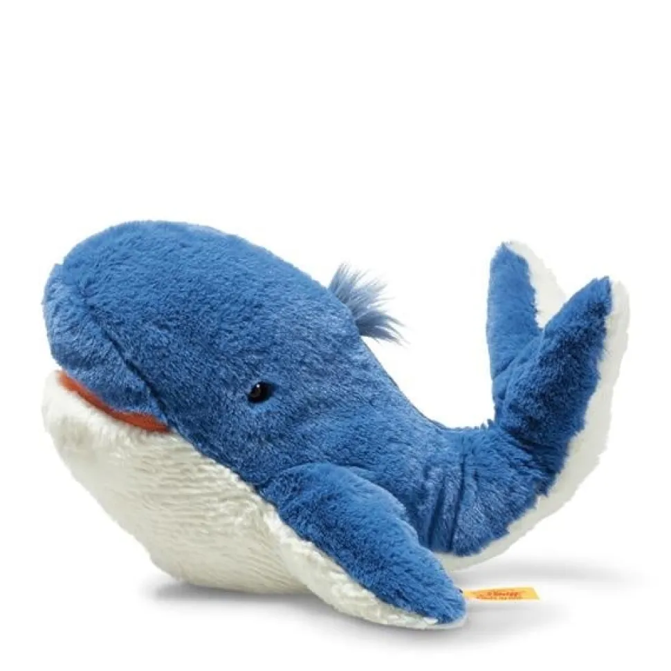 Steiff Knuffel Blauwe Vinvis Soft Cuddly Friends Tory