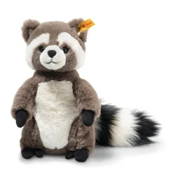 Steiff Knuffel Wasbeer Pedro Lichtgrijs 23 cm