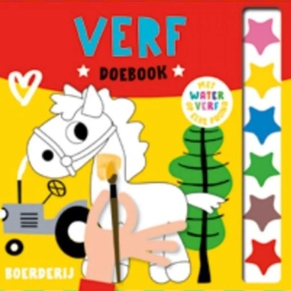 Verf Doeboek Boerderij