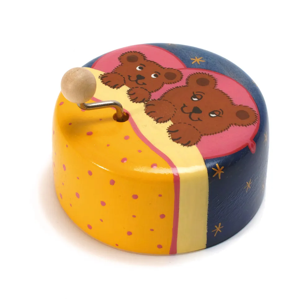 Weizenkorn Muziekdoos Beer Hout