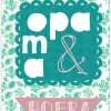 Wenskaart (Gefeliciteerd) Opa en Oma Hoera