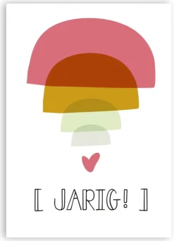 Wenskaart Jarig!