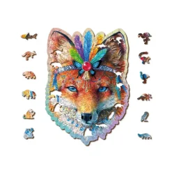 Wooden City Puzzel Hout Mystic Fox 250pcs