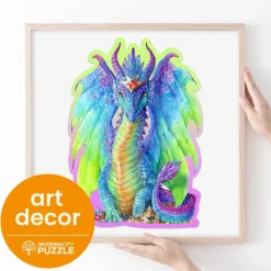Wooden City Puzzel Hout Magnificent Dragon 150pcs