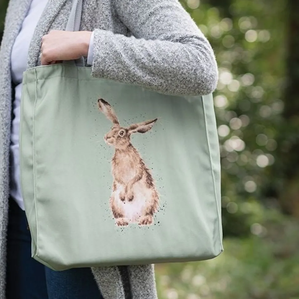 Wrendale Designs Canvas Draagtas Konijn Hare and the Bee