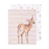 Wrendale Designs Wenskaart Loved Deerly - It's a Girl
