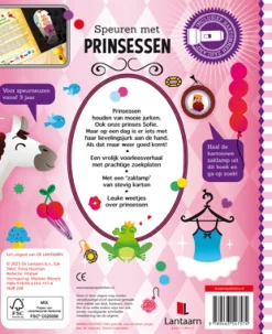Zaklampboek Speuren met prinsessen