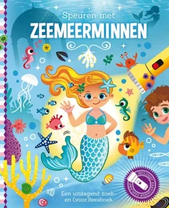 Zaklampboek Speuren met zeemeerminnen
